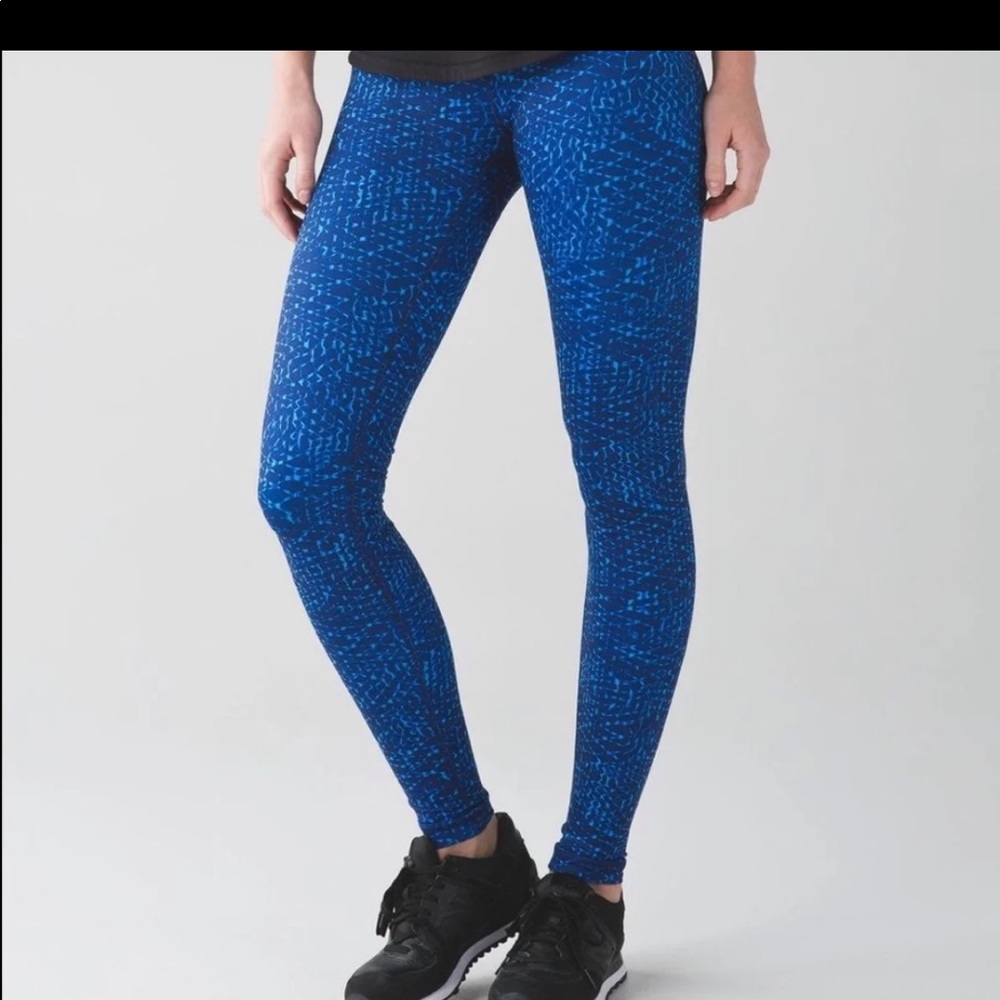 Lululemon Samba Snake Wunder Under Pant III
